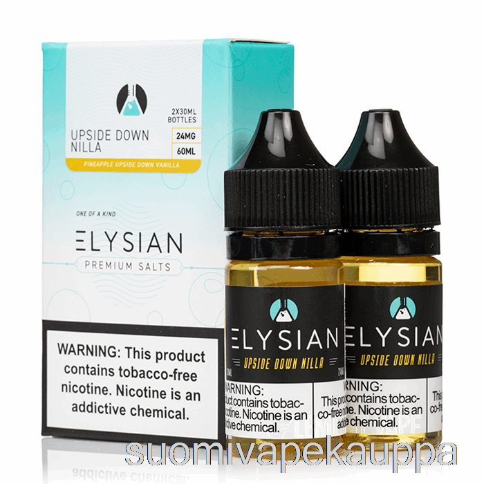 Vape Suomi Ylösalaisin Nilla - Elysian Suolat - 60ml 48mg